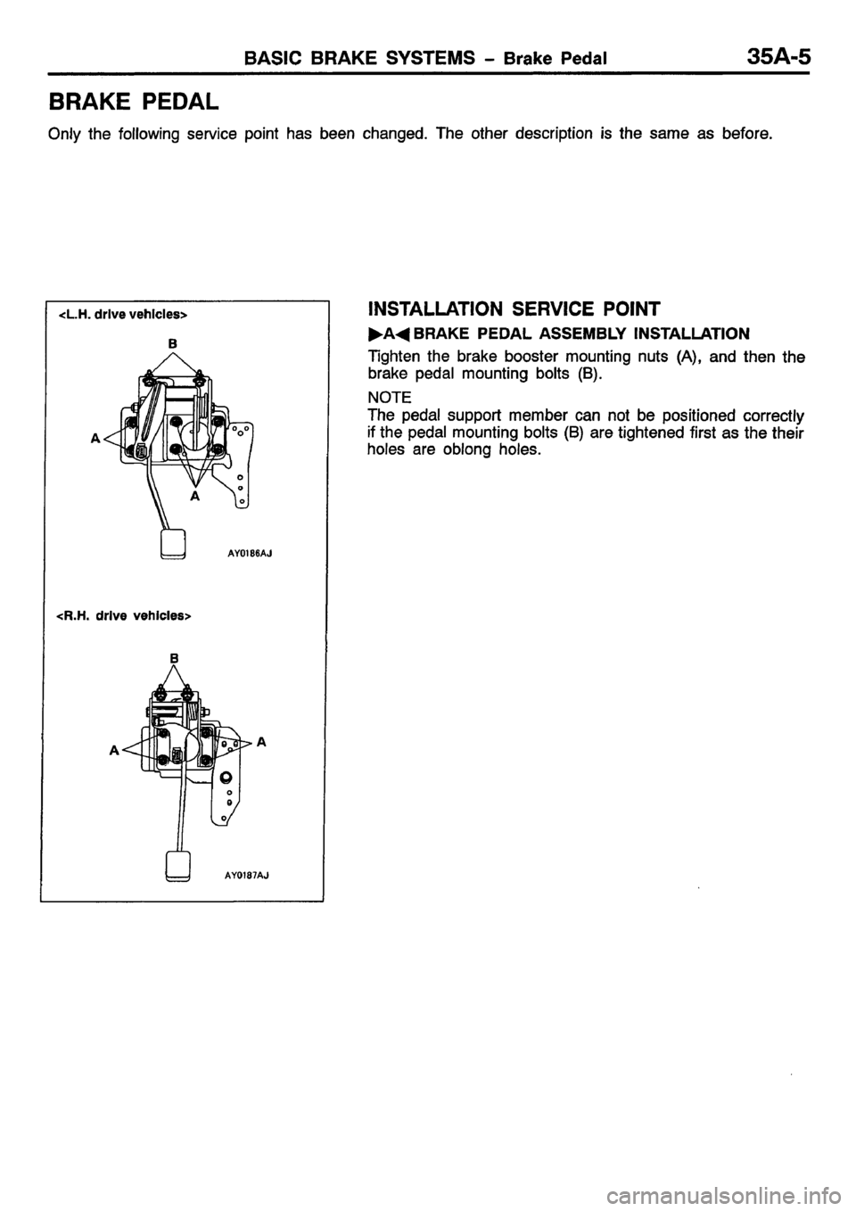 MITSUBISHI CARISMA 2001 Workshop Manual MITSUBISHI CARISMA 2001 Workshop Manual