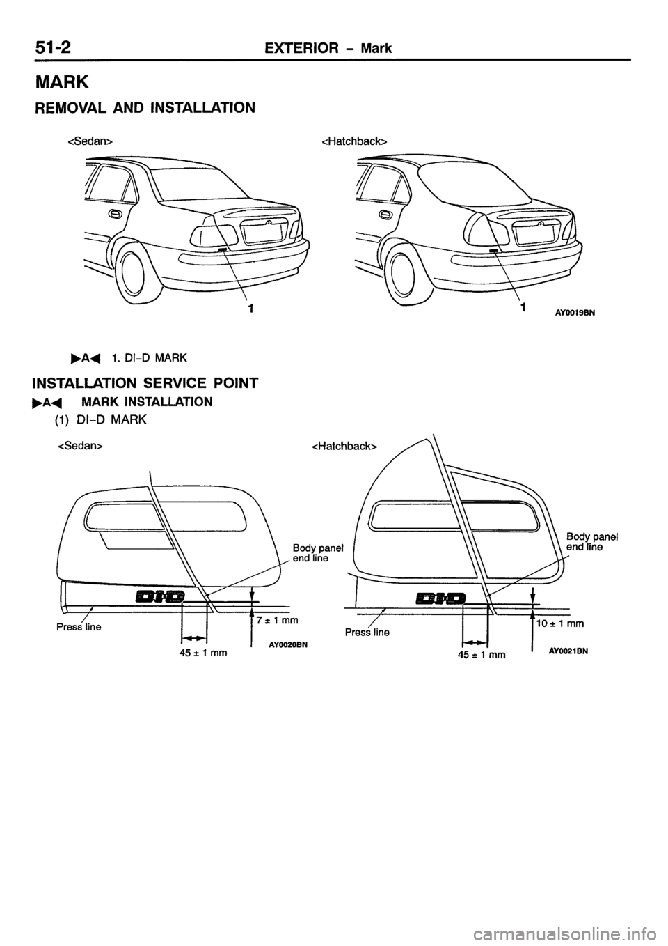 MITSUBISHI CARISMA 2001 Workshop Manual MITSUBISHI CARISMA 2001 Workshop Manual