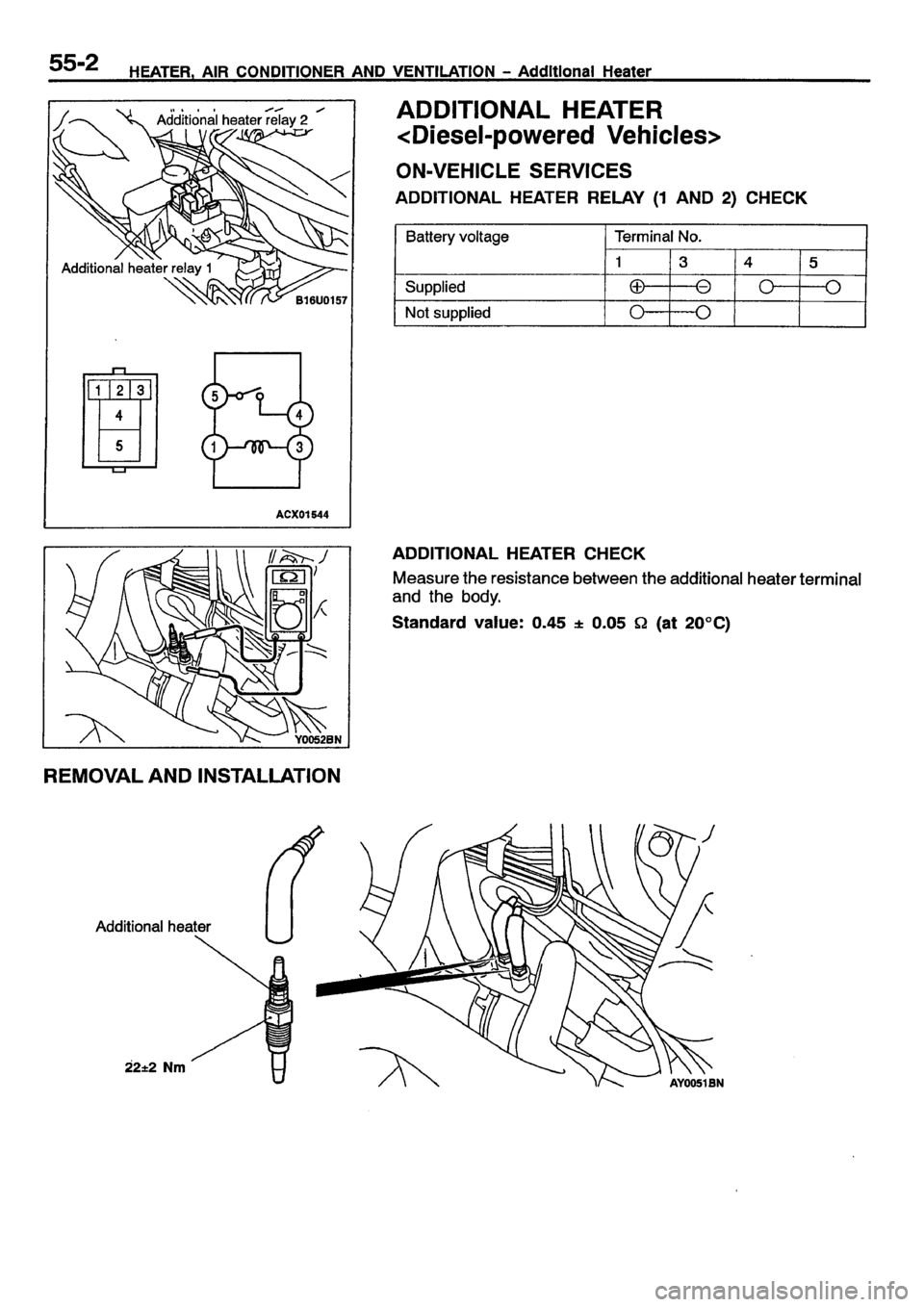 MITSUBISHI CARISMA 2001 Workshop Manual MITSUBISHI CARISMA 2001 Workshop Manual