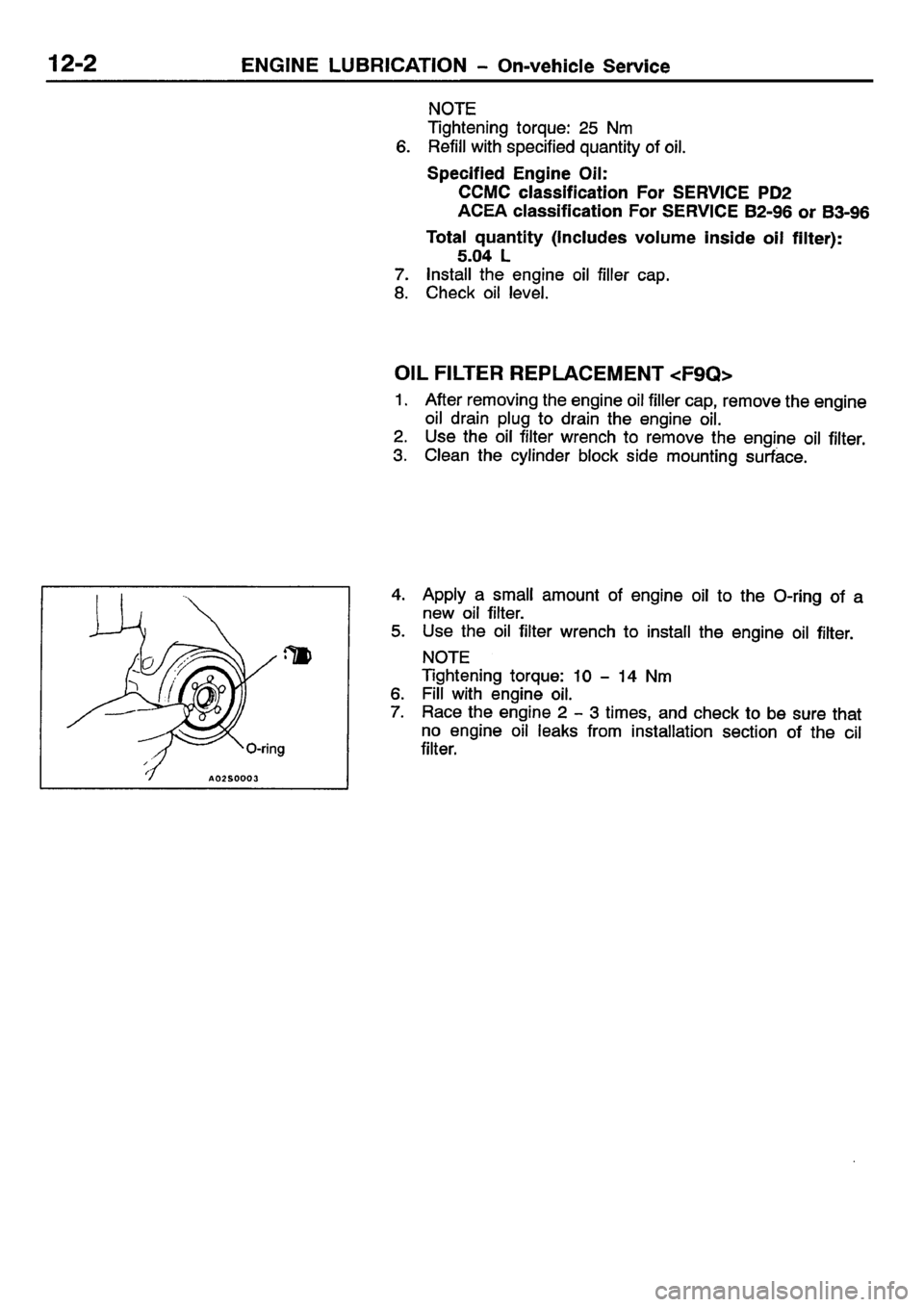 MITSUBISHI CARISMA 2001 Repair Manual MITSUBISHI CARISMA 2001 Repair Manual