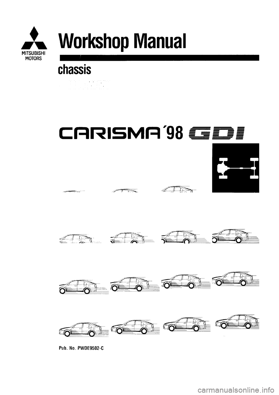 MITSUBISHI CARISMA 1998 Workshop Manual MITSUBISHI CARISMA 1998 Workshop Manual