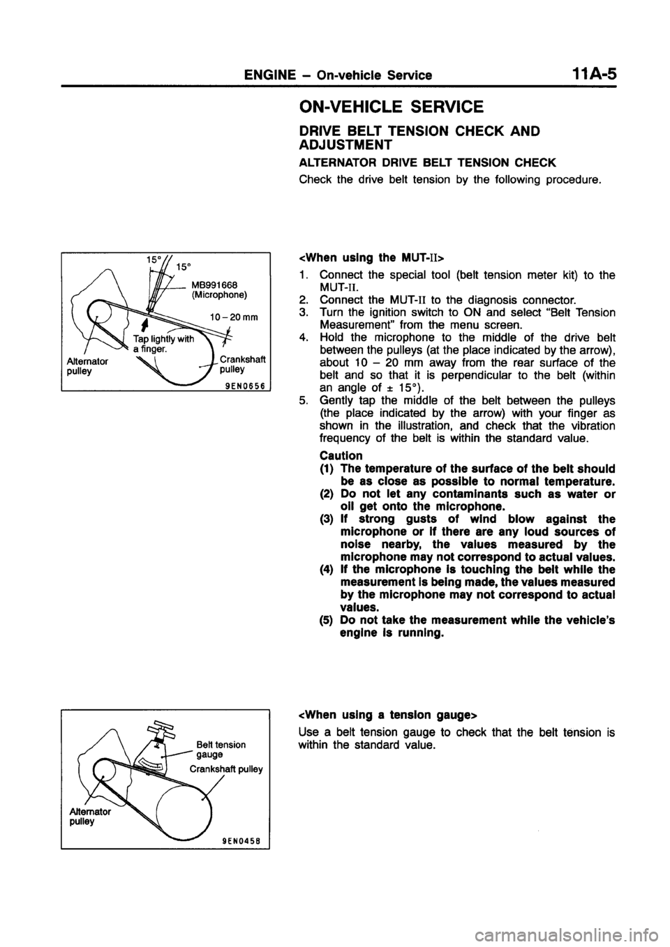 MITSUBISHI CARISMA 1998 User Guide MITSUBISHI CARISMA 1998 User Guide