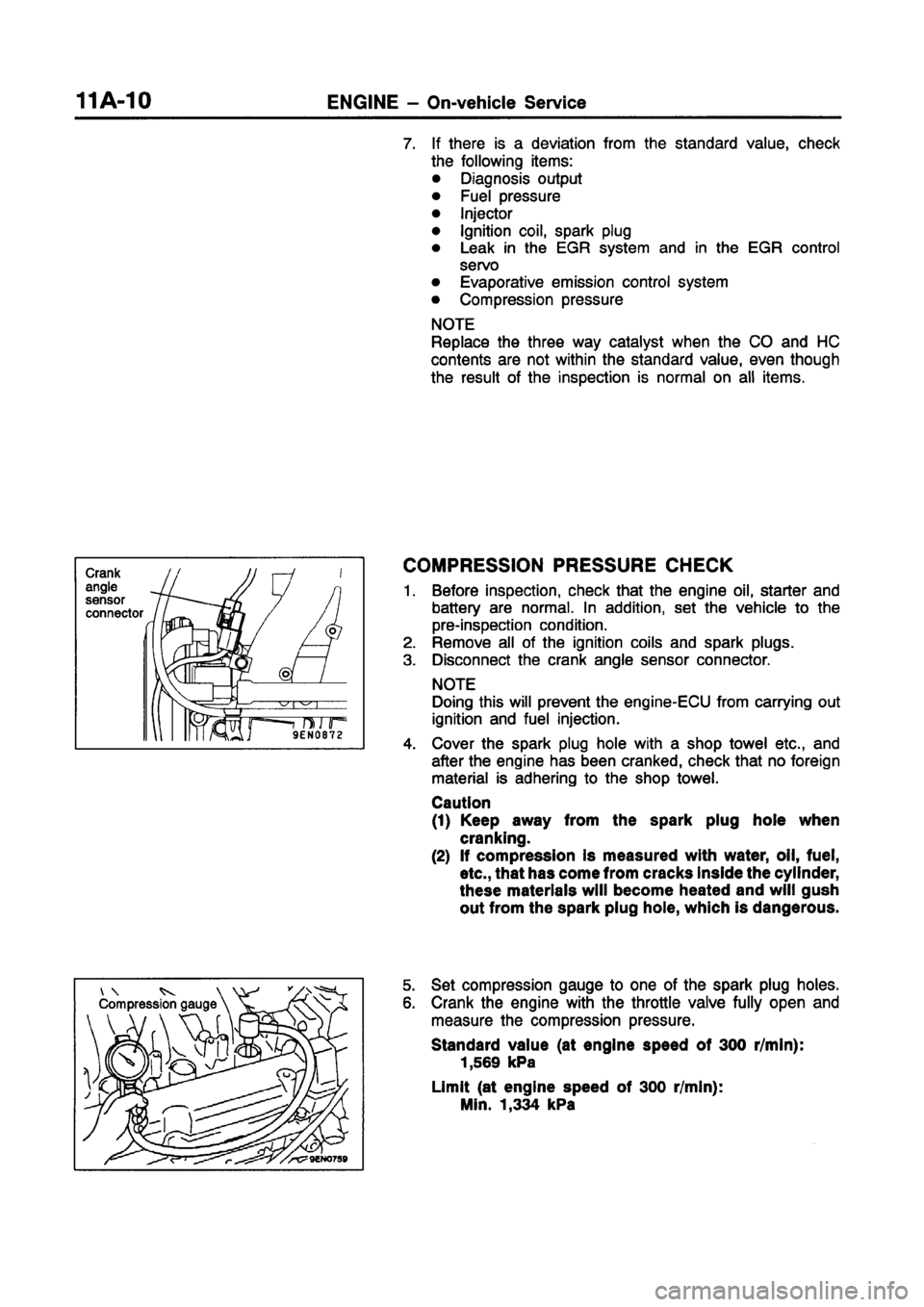 MITSUBISHI CARISMA 1998 User Guide MITSUBISHI CARISMA 1998 User Guide