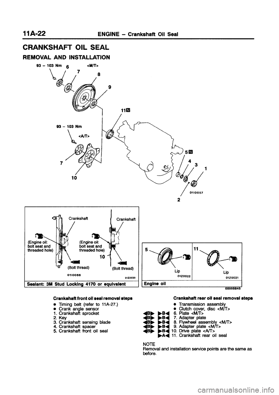 MITSUBISHI CARISMA 1998 Owners Manual 