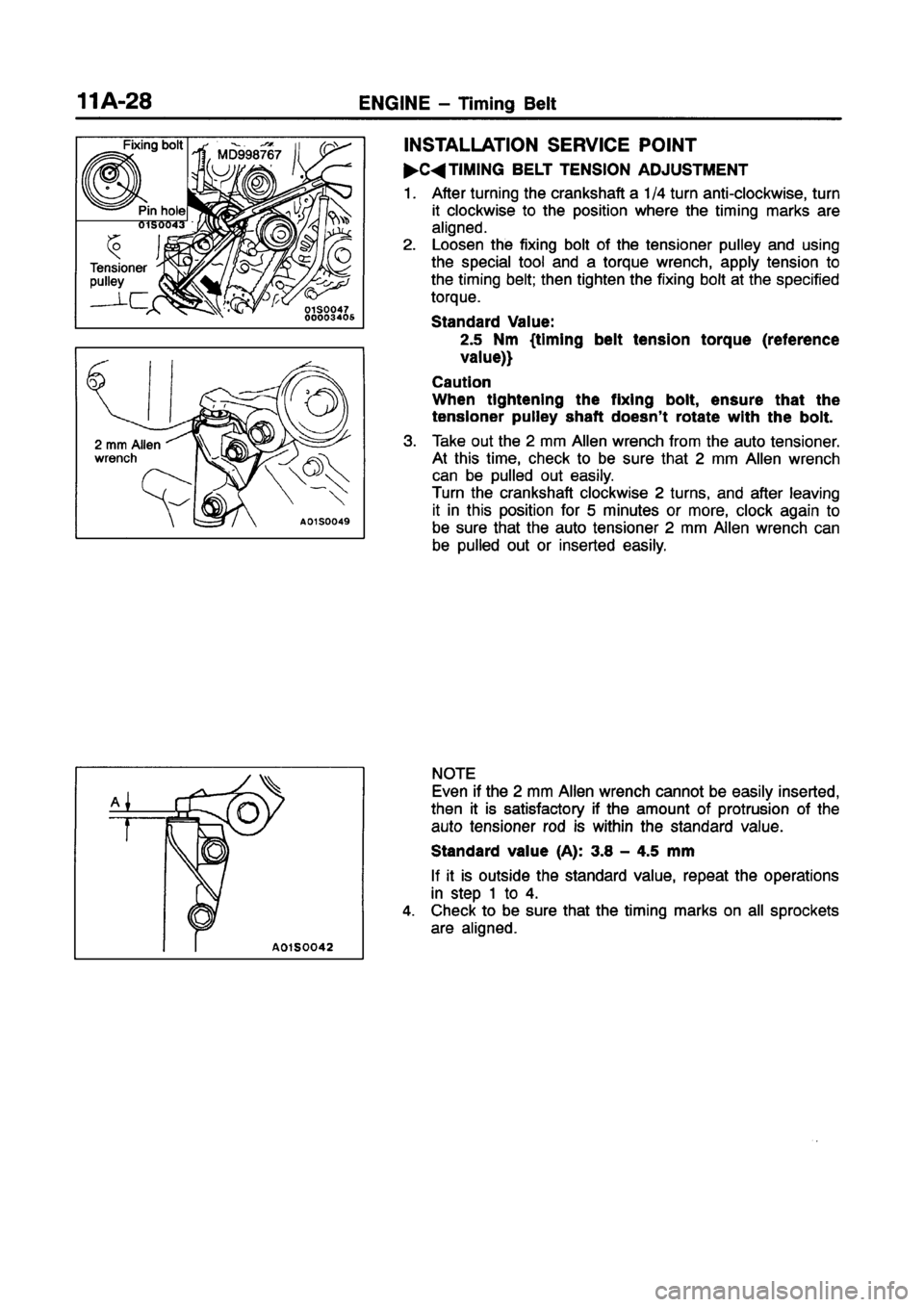 MITSUBISHI CARISMA 1998 Owners Guide MITSUBISHI CARISMA 1998 Owners Guide