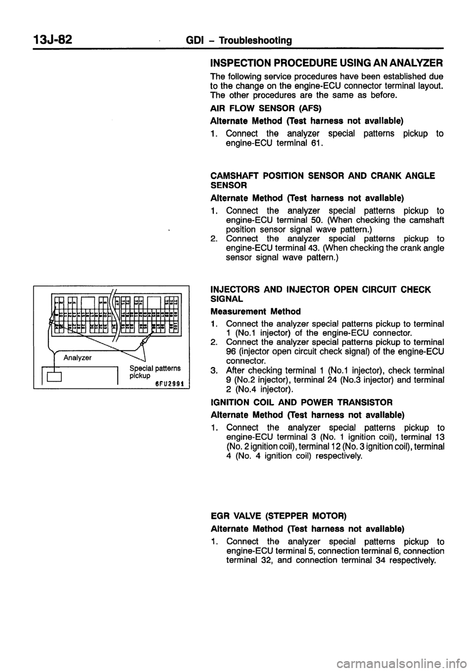 MITSUBISHI CARISMA 1999 Workshop Manual MITSUBISHI CARISMA 1999 Workshop Manual