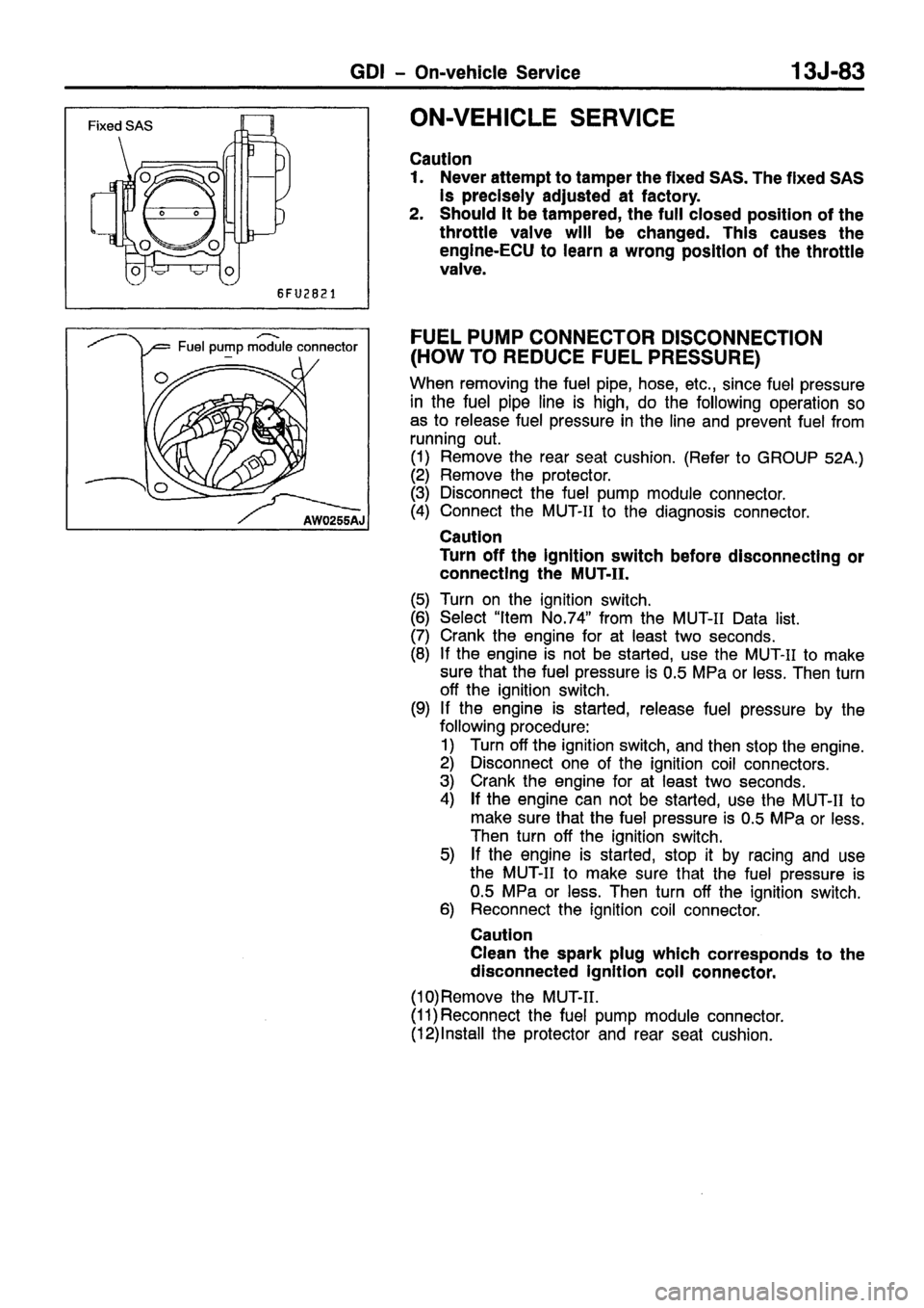 MITSUBISHI CARISMA 1999 Workshop Manual MITSUBISHI CARISMA 1999 Workshop Manual