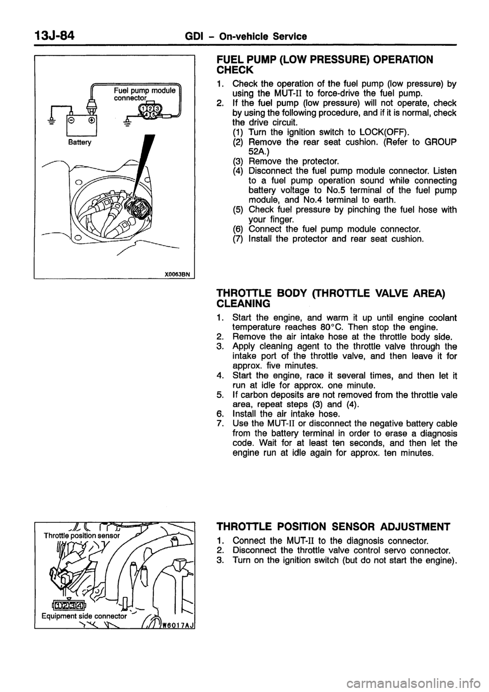 MITSUBISHI CARISMA 1999 Workshop Manual MITSUBISHI CARISMA 1999 Workshop Manual