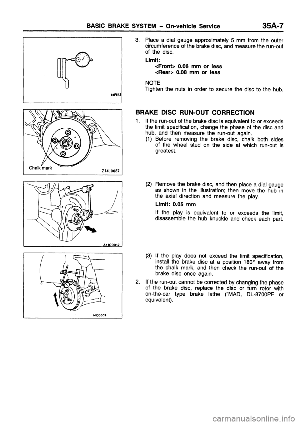 MITSUBISHI CARISMA 1999 Workshop Manual MITSUBISHI CARISMA 1999 Workshop Manual