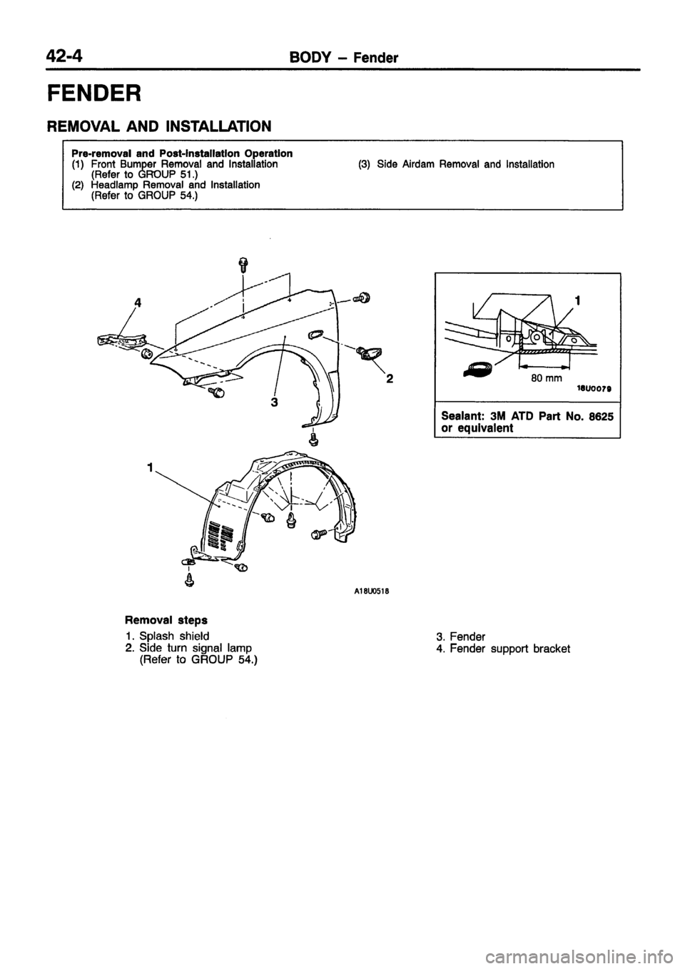 MITSUBISHI CARISMA 1999 Workshop Manual MITSUBISHI CARISMA 1999 Workshop Manual