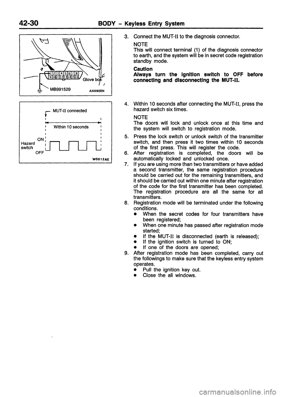 MITSUBISHI CARISMA 1999 Workshop Manual MITSUBISHI CARISMA 1999 Workshop Manual