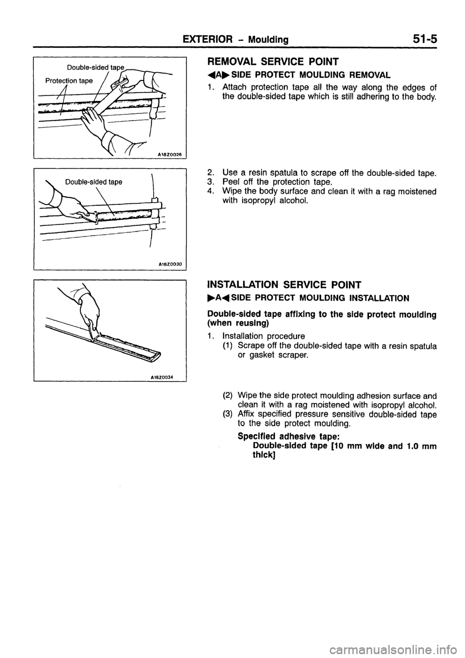 MITSUBISHI CARISMA 1999 Workshop Manual MITSUBISHI CARISMA 1999 Workshop Manual