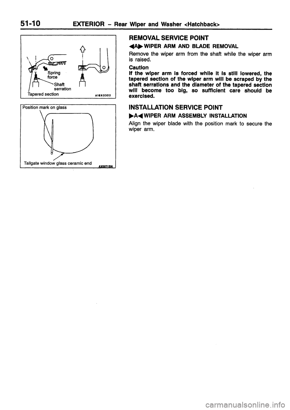 MITSUBISHI CARISMA 1999 Workshop Manual MITSUBISHI CARISMA 1999 Workshop Manual