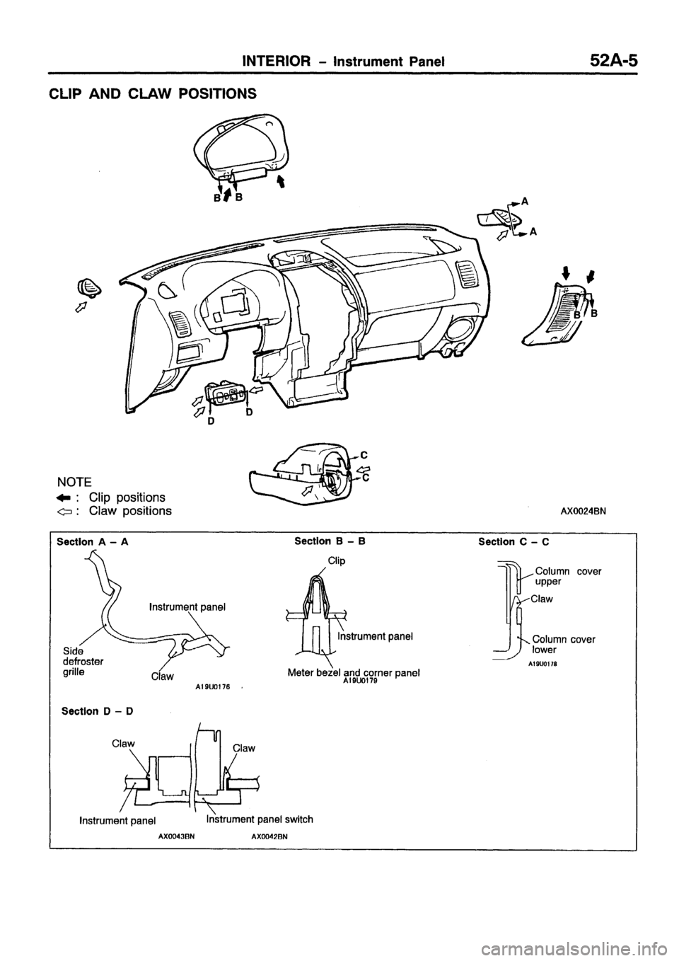 MITSUBISHI CARISMA 1999 Workshop Manual MITSUBISHI CARISMA 1999 Workshop Manual