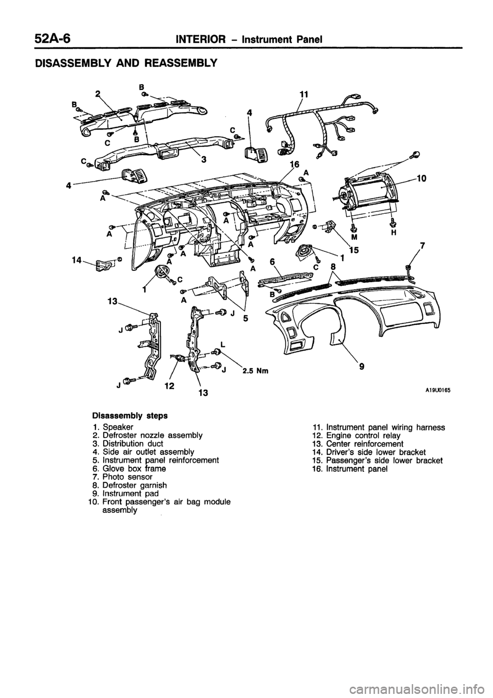 MITSUBISHI CARISMA 1999 Workshop Manual MITSUBISHI CARISMA 1999 Workshop Manual