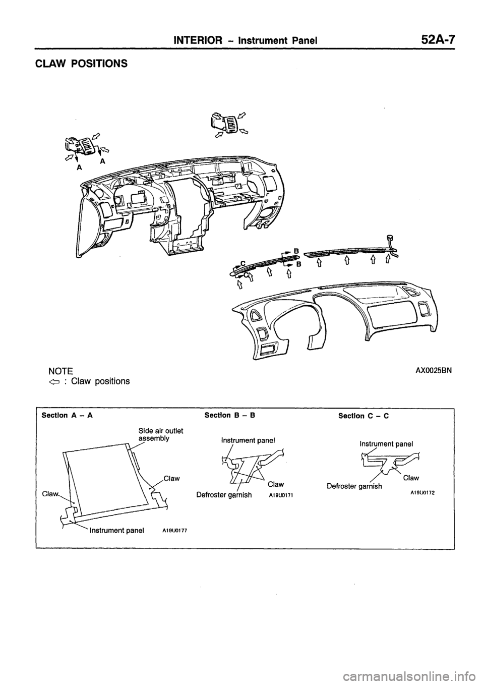 MITSUBISHI CARISMA 1999 Workshop Manual MITSUBISHI CARISMA 1999 Workshop Manual