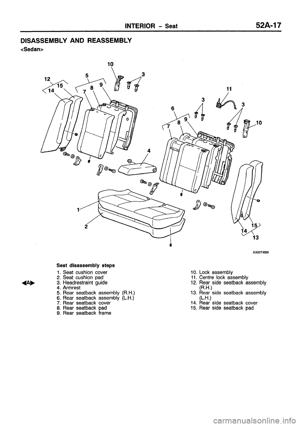 MITSUBISHI CARISMA 1999 Workshop Manual MITSUBISHI CARISMA 1999 Workshop Manual