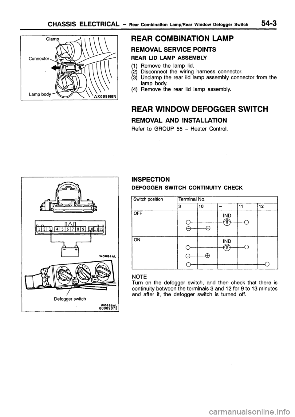 MITSUBISHI CARISMA 1999 Workshop Manual MITSUBISHI CARISMA 1999 Workshop Manual