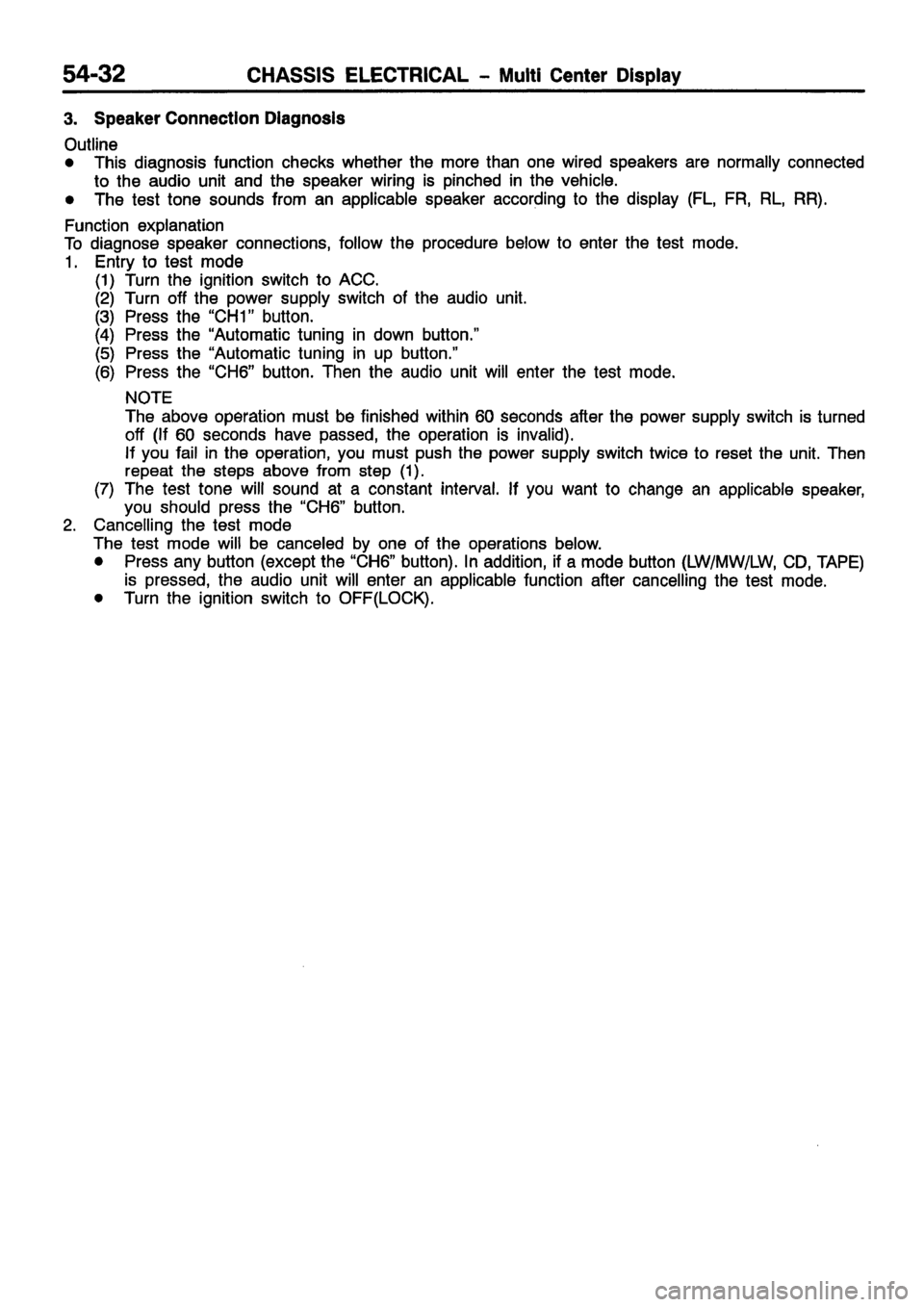 MITSUBISHI CARISMA 1999 Workshop Manual MITSUBISHI CARISMA 1999 Workshop Manual