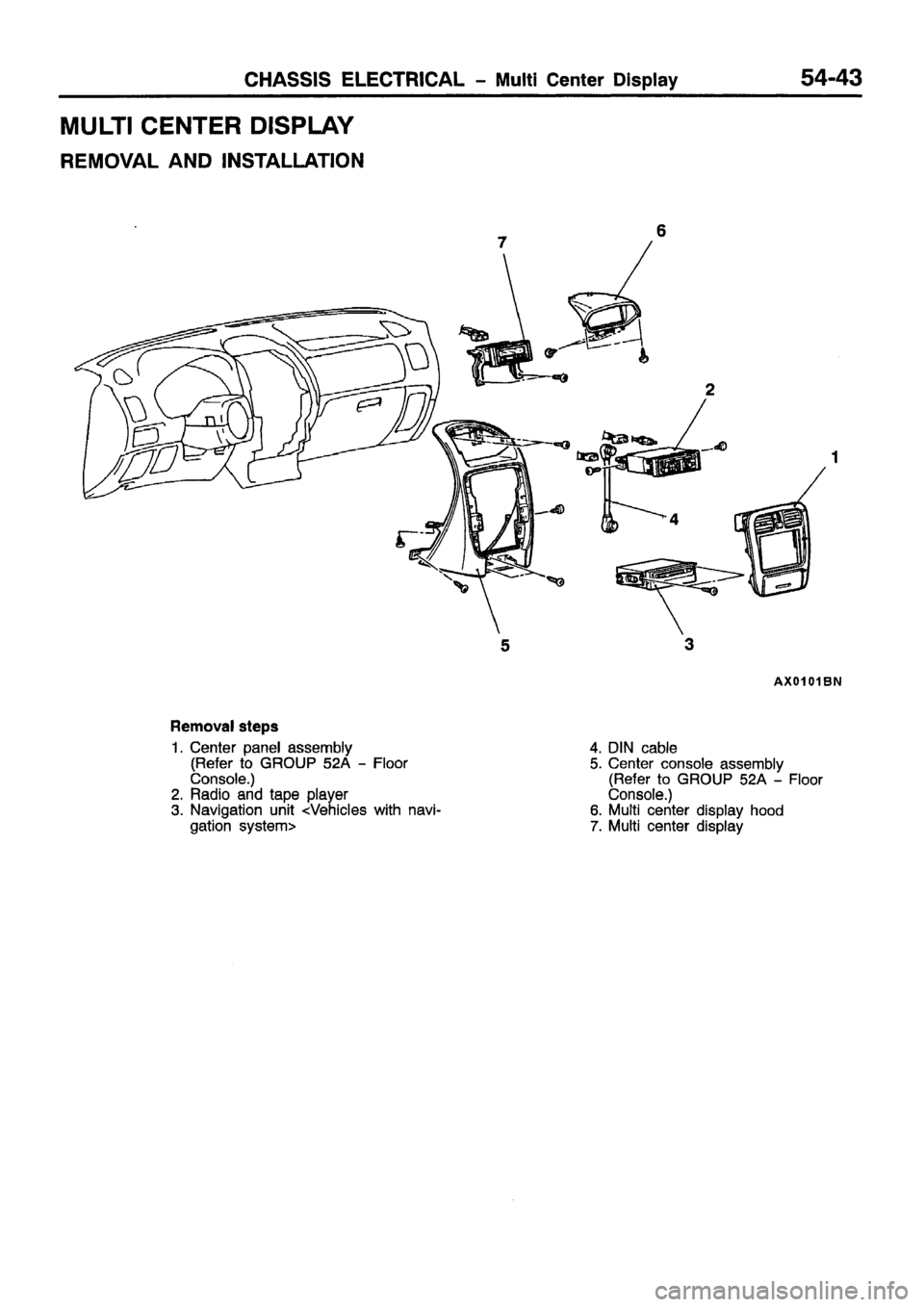MITSUBISHI CARISMA 1999 Workshop Manual MITSUBISHI CARISMA 1999 Workshop Manual