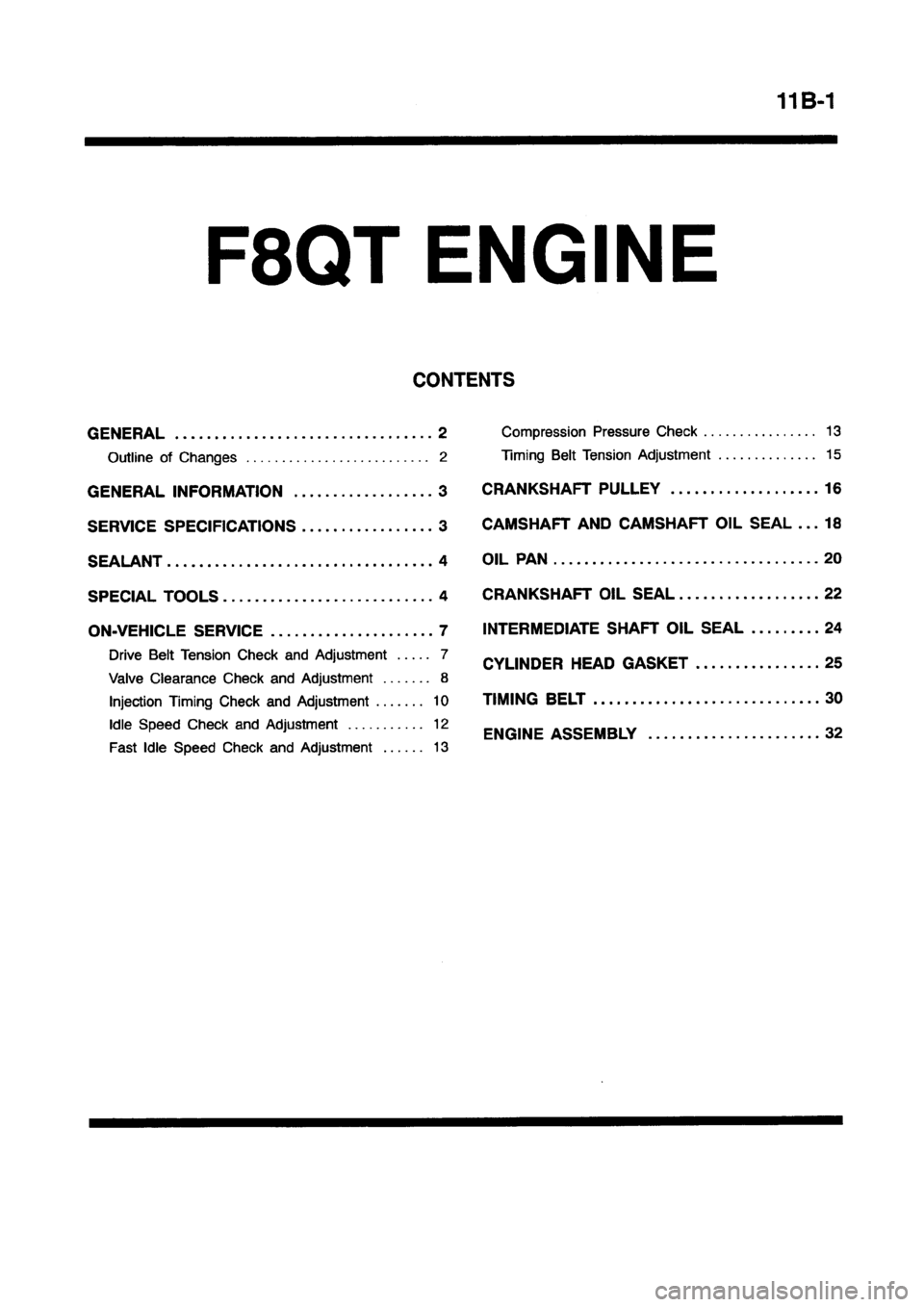 MITSUBISHI CARISMA 1997 User Guide MITSUBISHI CARISMA 1997 User Guide