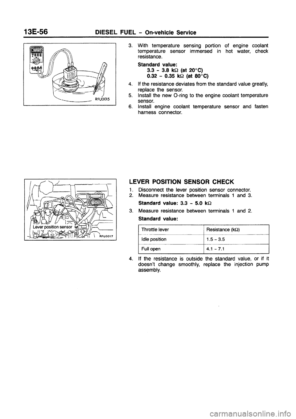 MITSUBISHI CARISMA 1997 Workshop Manual MITSUBISHI CARISMA 1997 Workshop Manual
