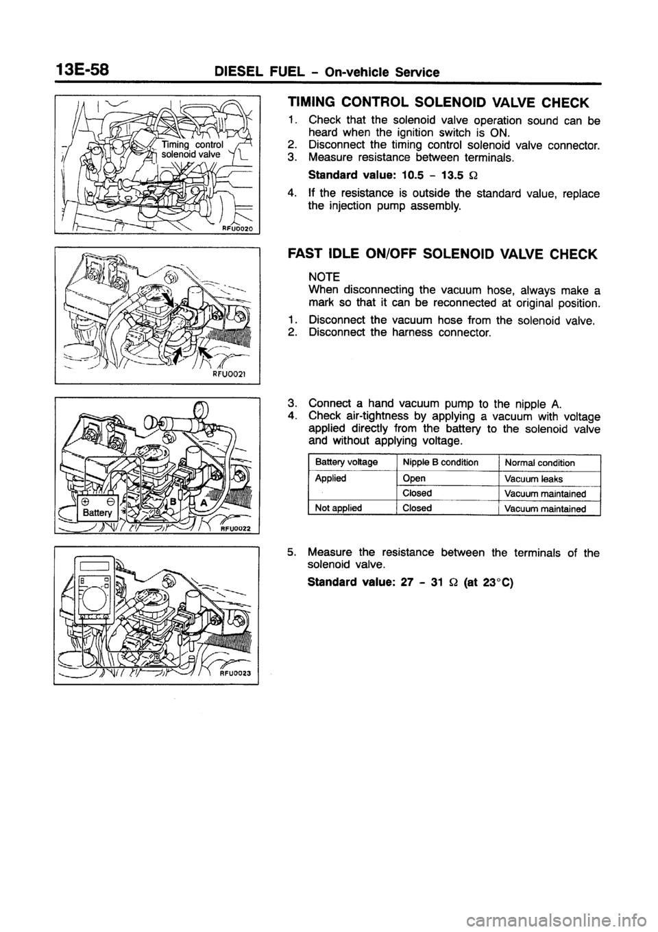MITSUBISHI CARISMA 1997 Workshop Manual MITSUBISHI CARISMA 1997 Workshop Manual