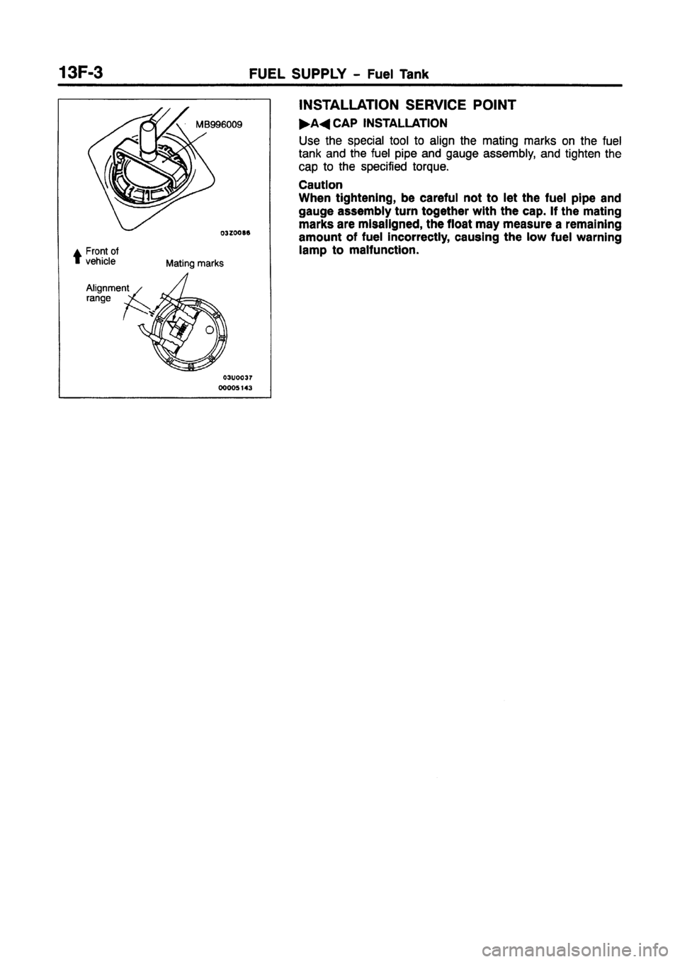MITSUBISHI CARISMA 1997 Workshop Manual MITSUBISHI CARISMA 1997 Workshop Manual