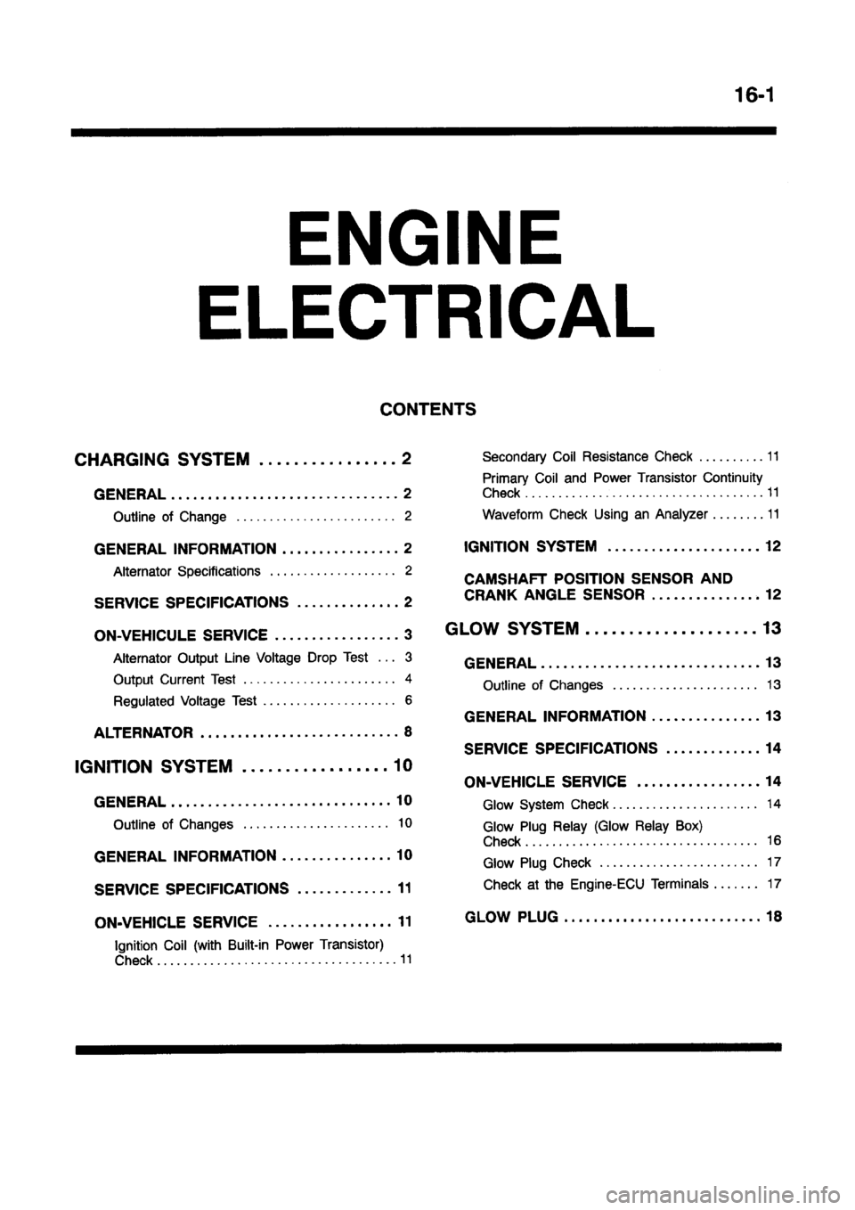 MITSUBISHI CARISMA 1997 Workshop Manual MITSUBISHI CARISMA 1997 Workshop Manual