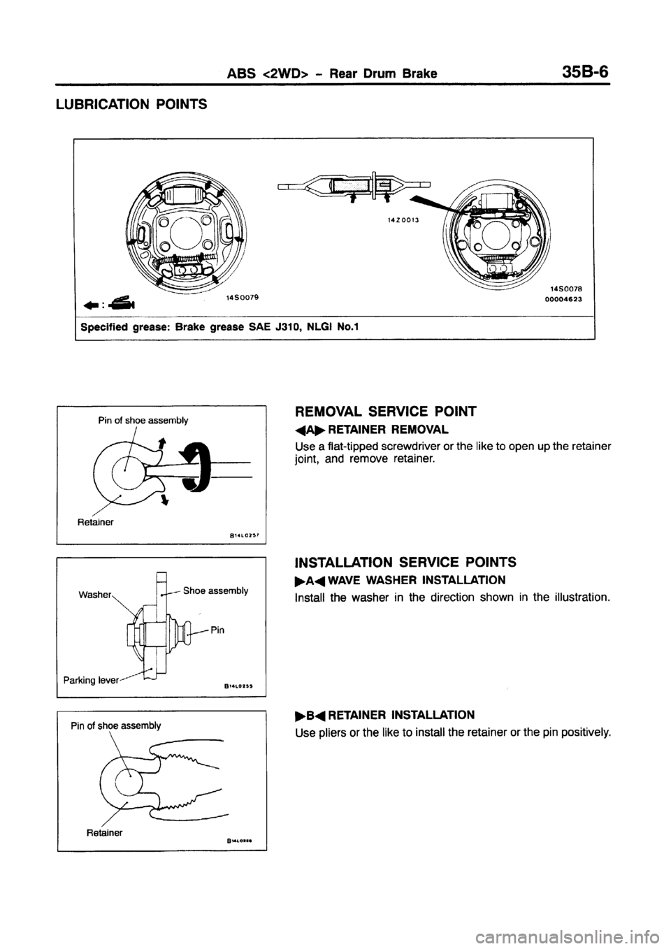 MITSUBISHI CARISMA 1997 Workshop Manual MITSUBISHI CARISMA 1997 Workshop Manual