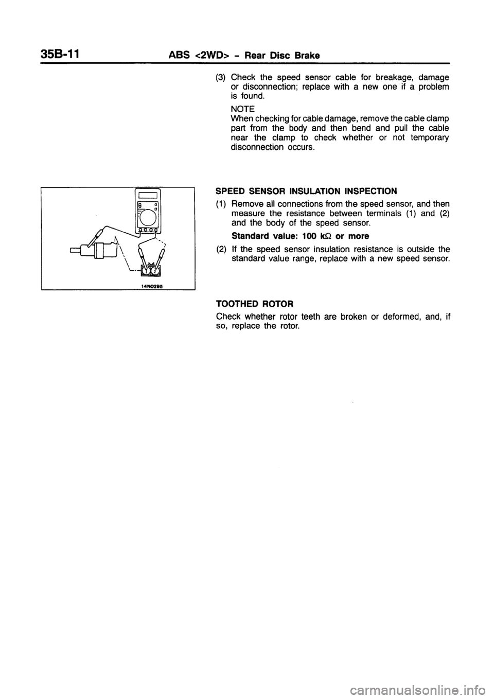 MITSUBISHI CARISMA 1997 Workshop Manual MITSUBISHI CARISMA 1997 Workshop Manual