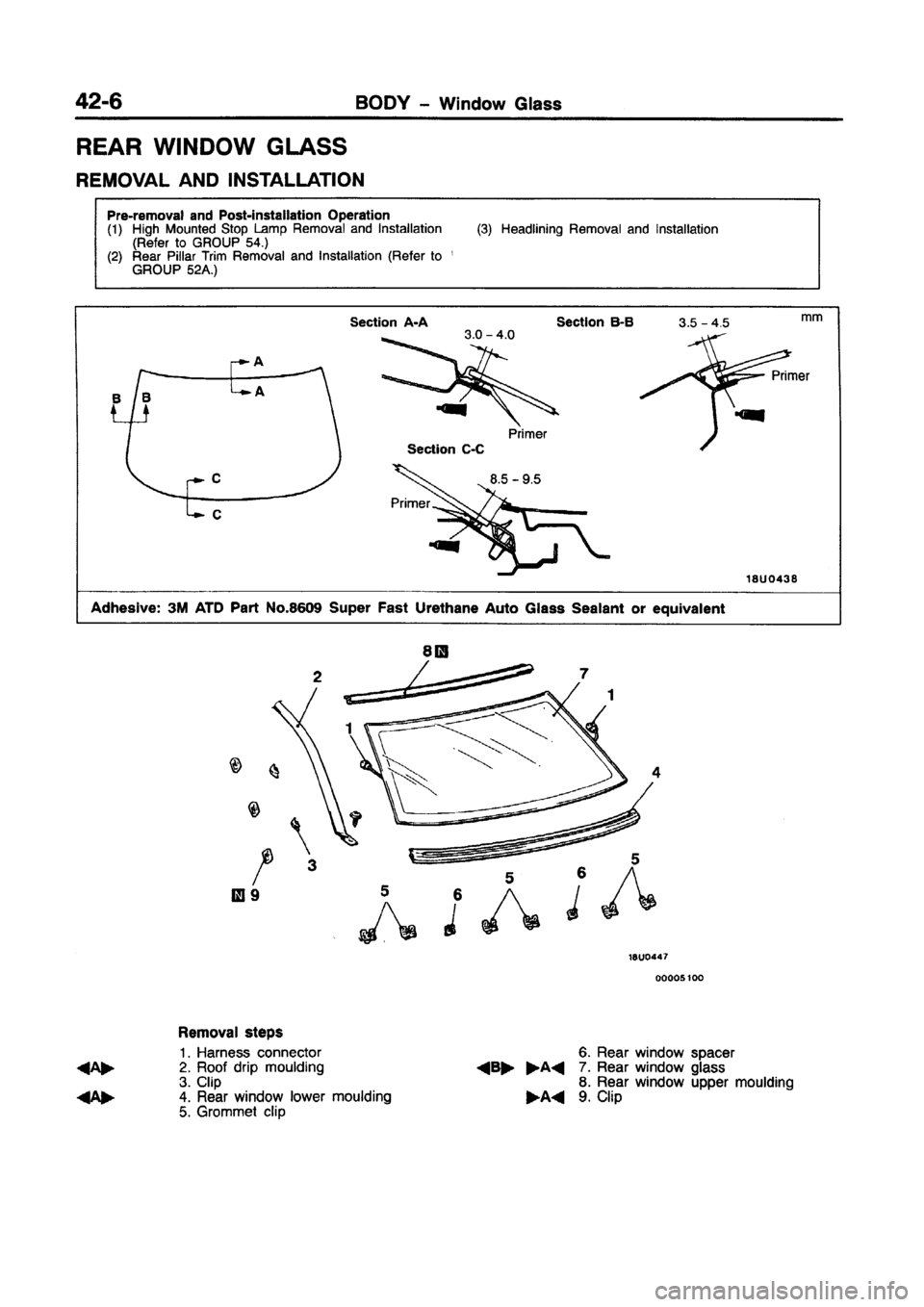 MITSUBISHI CARISMA 1997 Workshop Manual MITSUBISHI CARISMA 1997 Workshop Manual