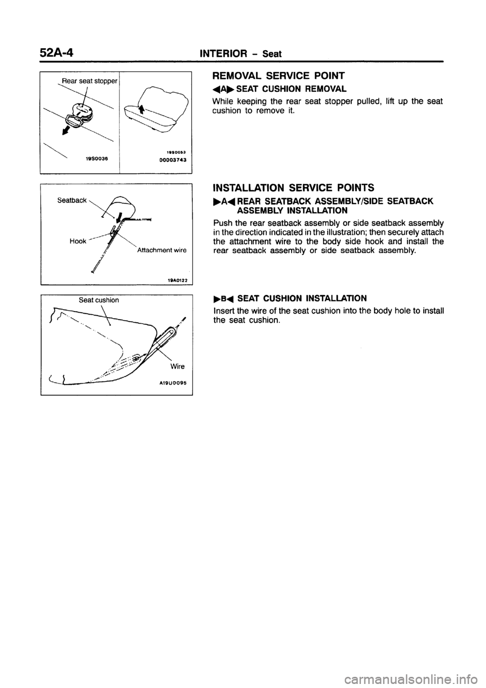 MITSUBISHI CARISMA 1997 Workshop Manual MITSUBISHI CARISMA 1997 Workshop Manual