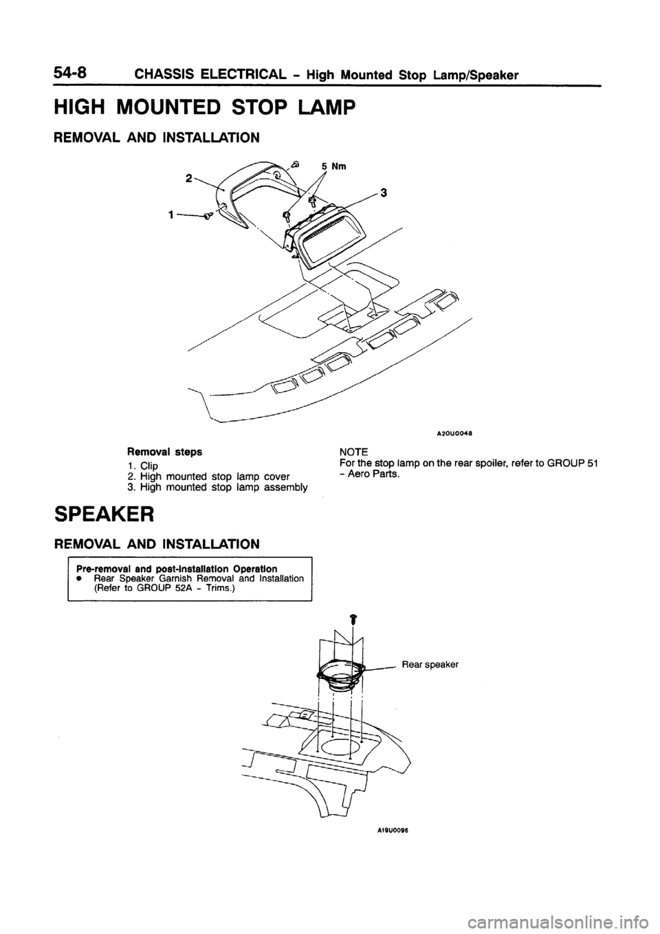 MITSUBISHI CARISMA 1997 Workshop Manual MITSUBISHI CARISMA 1997 Workshop Manual