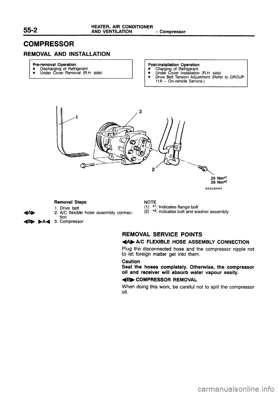 MITSUBISHI CARISMA 1997 Workshop Manual MITSUBISHI CARISMA 1997 Workshop Manual