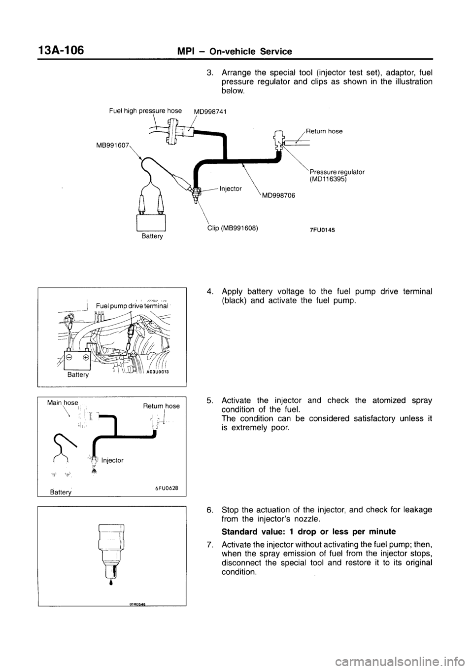 MITSUBISHI CARISMA 1996 Workshop Manual MITSUBISHI CARISMA 1996 Workshop Manual