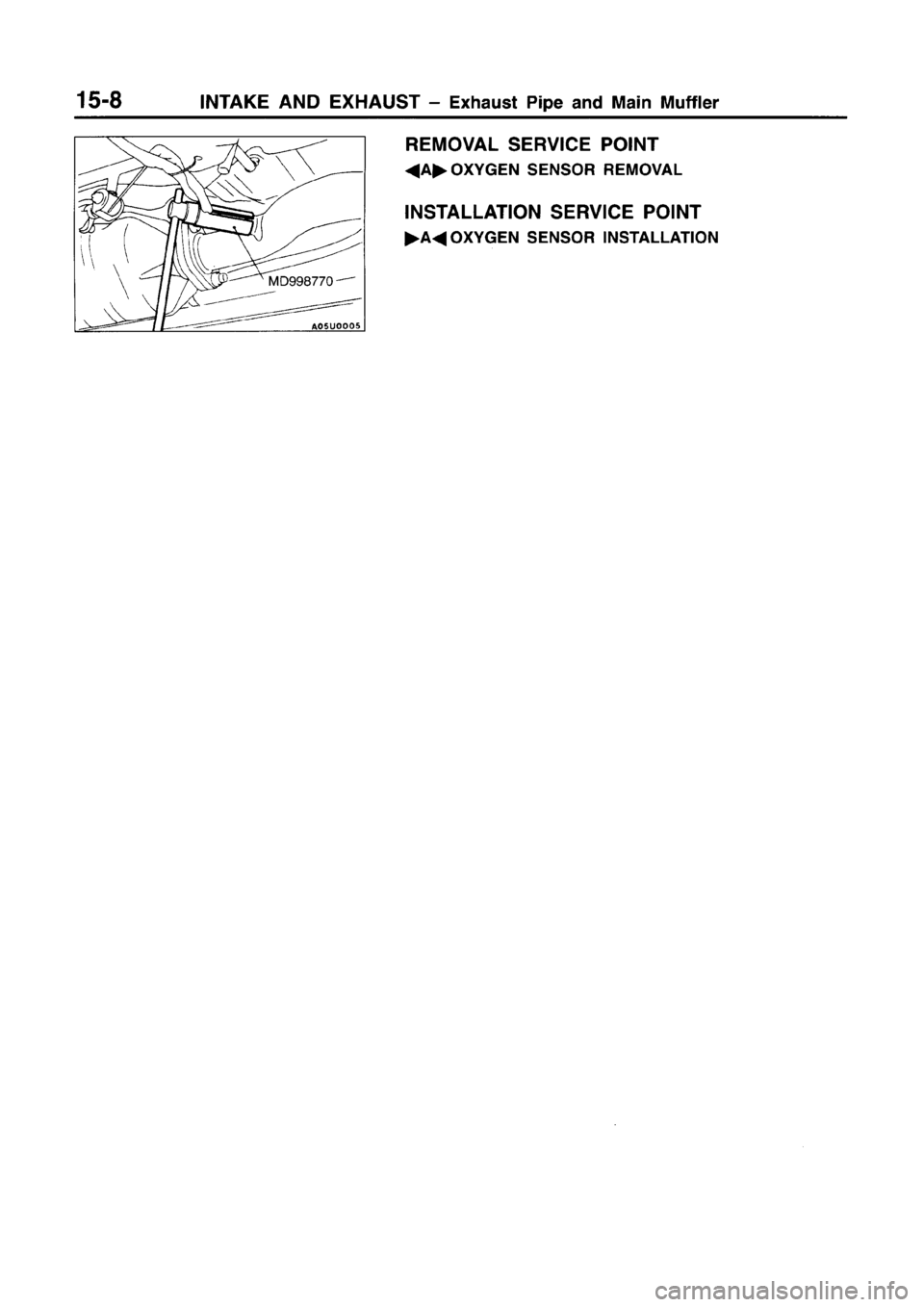 MITSUBISHI CARISMA 1996 Workshop Manual MITSUBISHI CARISMA 1996 Workshop Manual