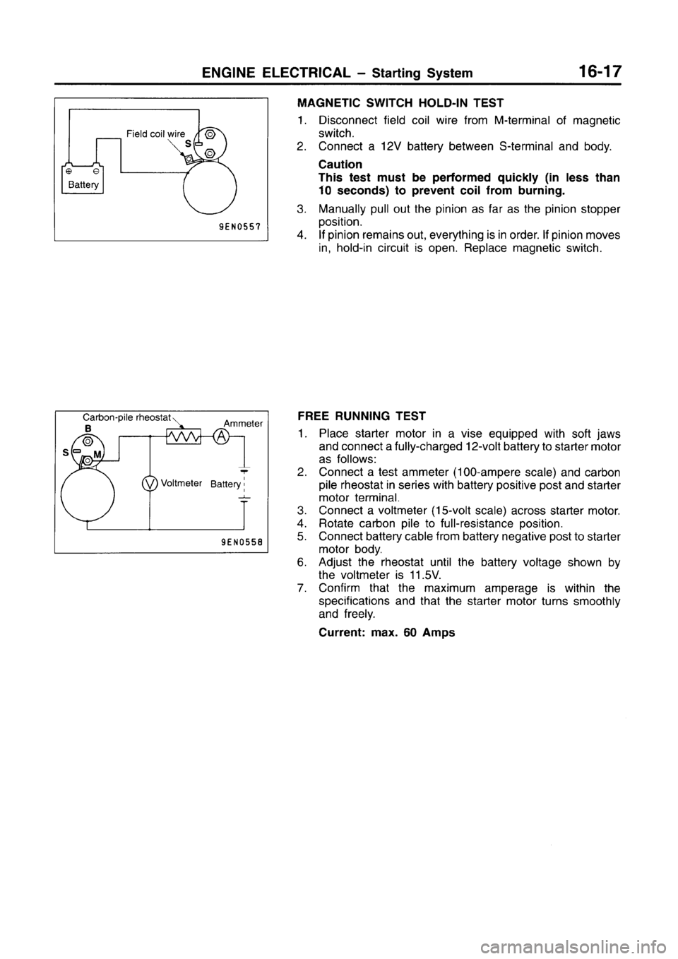 MITSUBISHI CARISMA 1996 Workshop Manual MITSUBISHI CARISMA 1996 Workshop Manual