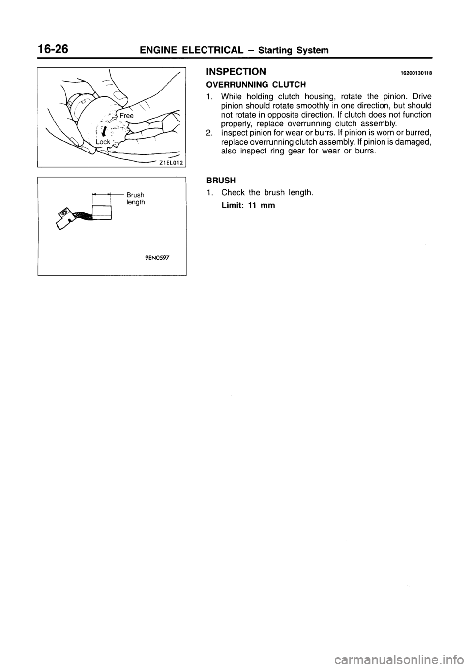 MITSUBISHI CARISMA 1996 Workshop Manual MITSUBISHI CARISMA 1996 Workshop Manual