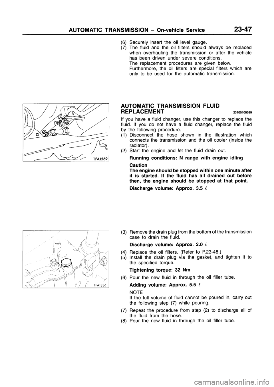 MITSUBISHI CARISMA 1996 Workshop Manual MITSUBISHI CARISMA 1996 Workshop Manual