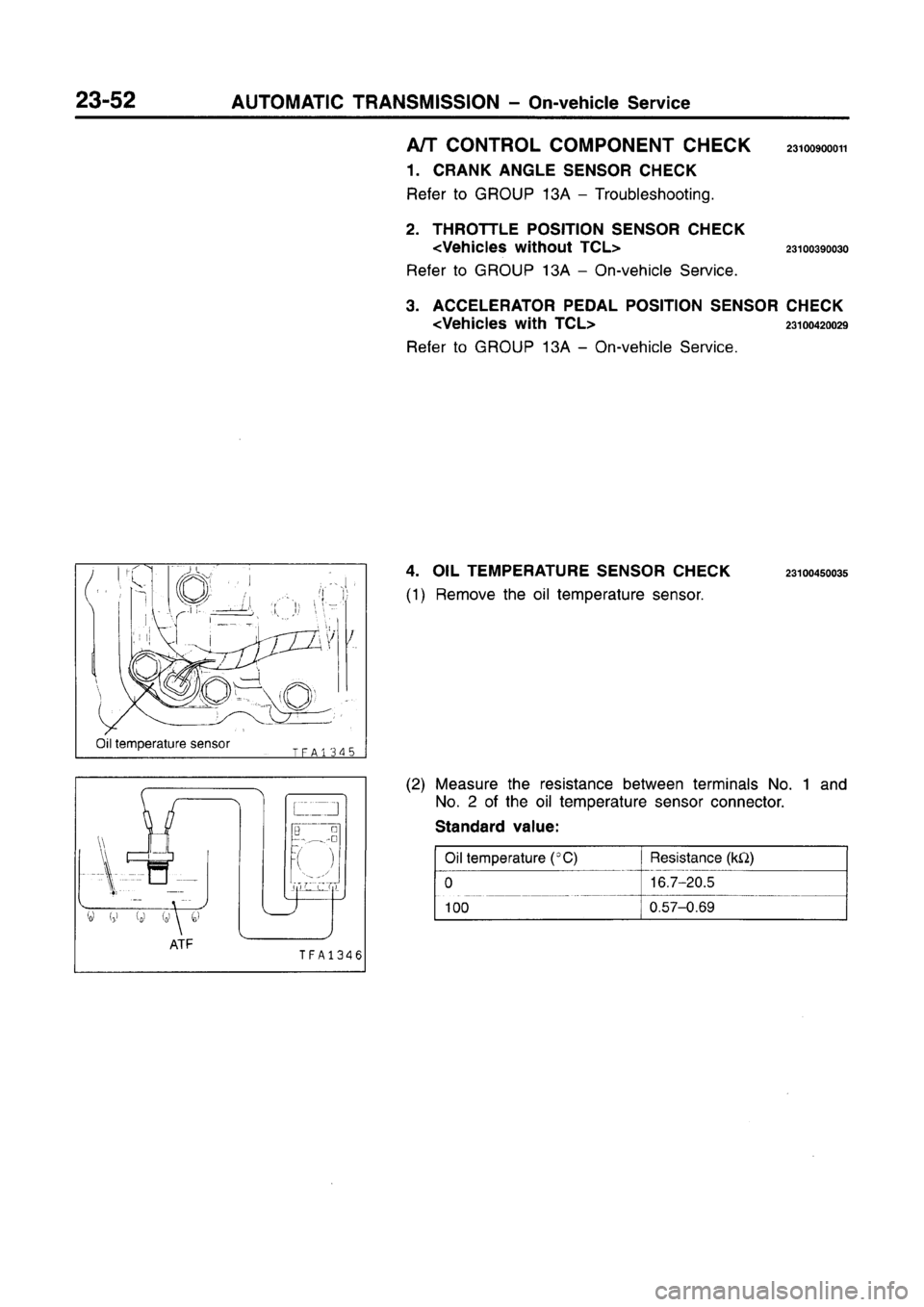 MITSUBISHI CARISMA 1996 Workshop Manual MITSUBISHI CARISMA 1996 Workshop Manual