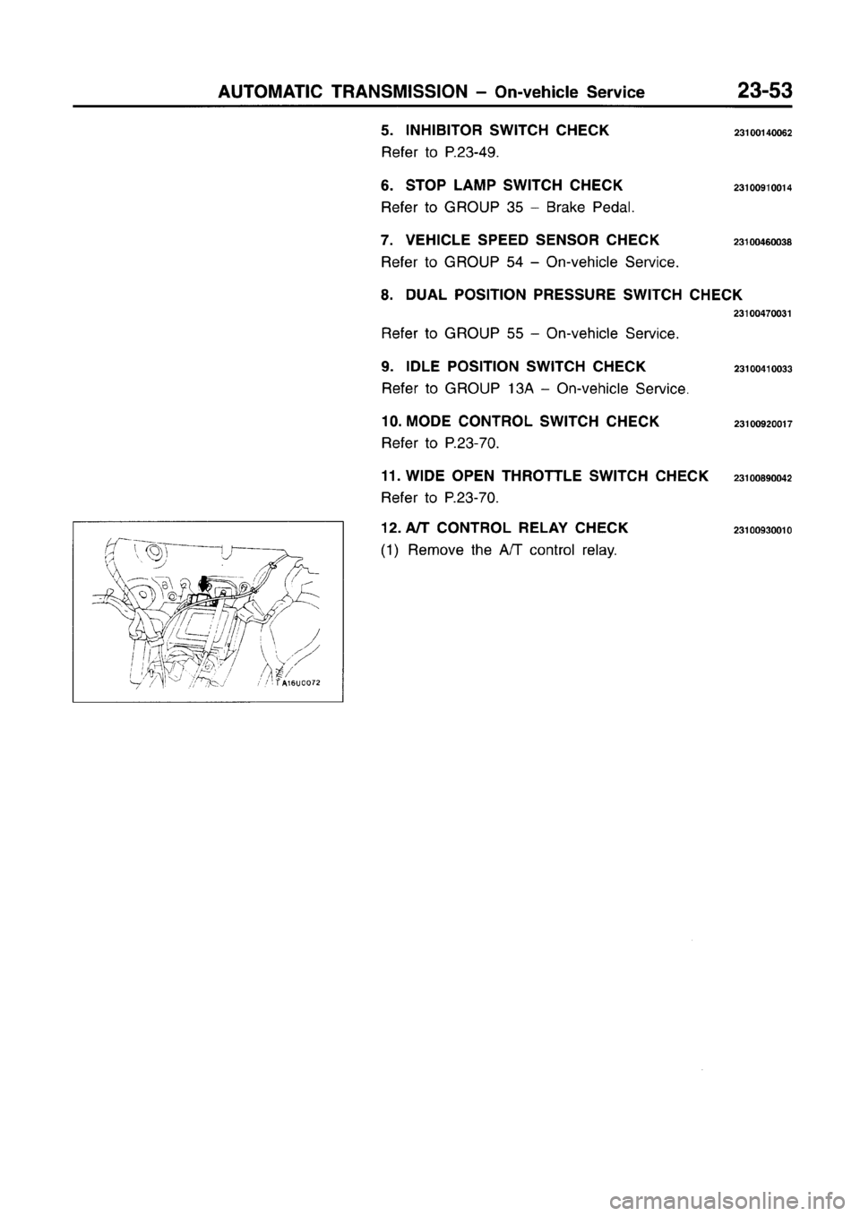 MITSUBISHI CARISMA 1996 Workshop Manual MITSUBISHI CARISMA 1996 Workshop Manual