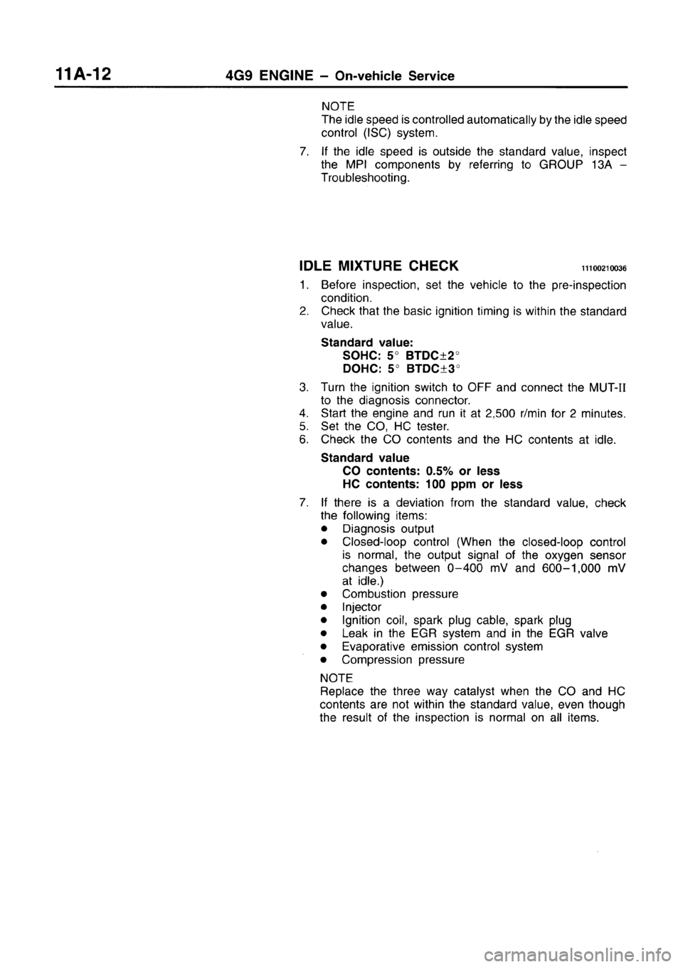 MITSUBISHI CARISMA 1996 Service Manual MITSUBISHI CARISMA 1996 Service Manual