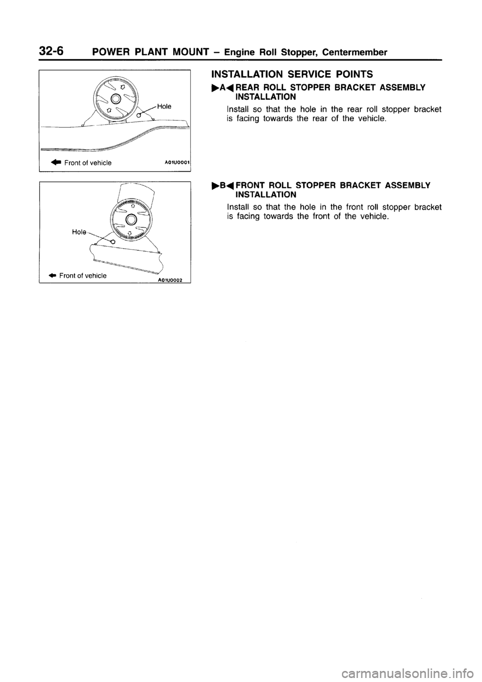 MITSUBISHI CARISMA 1996 Workshop Manual MITSUBISHI CARISMA 1996 Workshop Manual
