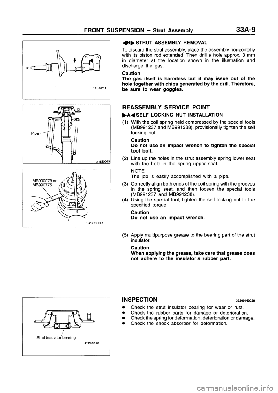 MITSUBISHI CARISMA 1996 Workshop Manual MITSUBISHI CARISMA 1996 Workshop Manual