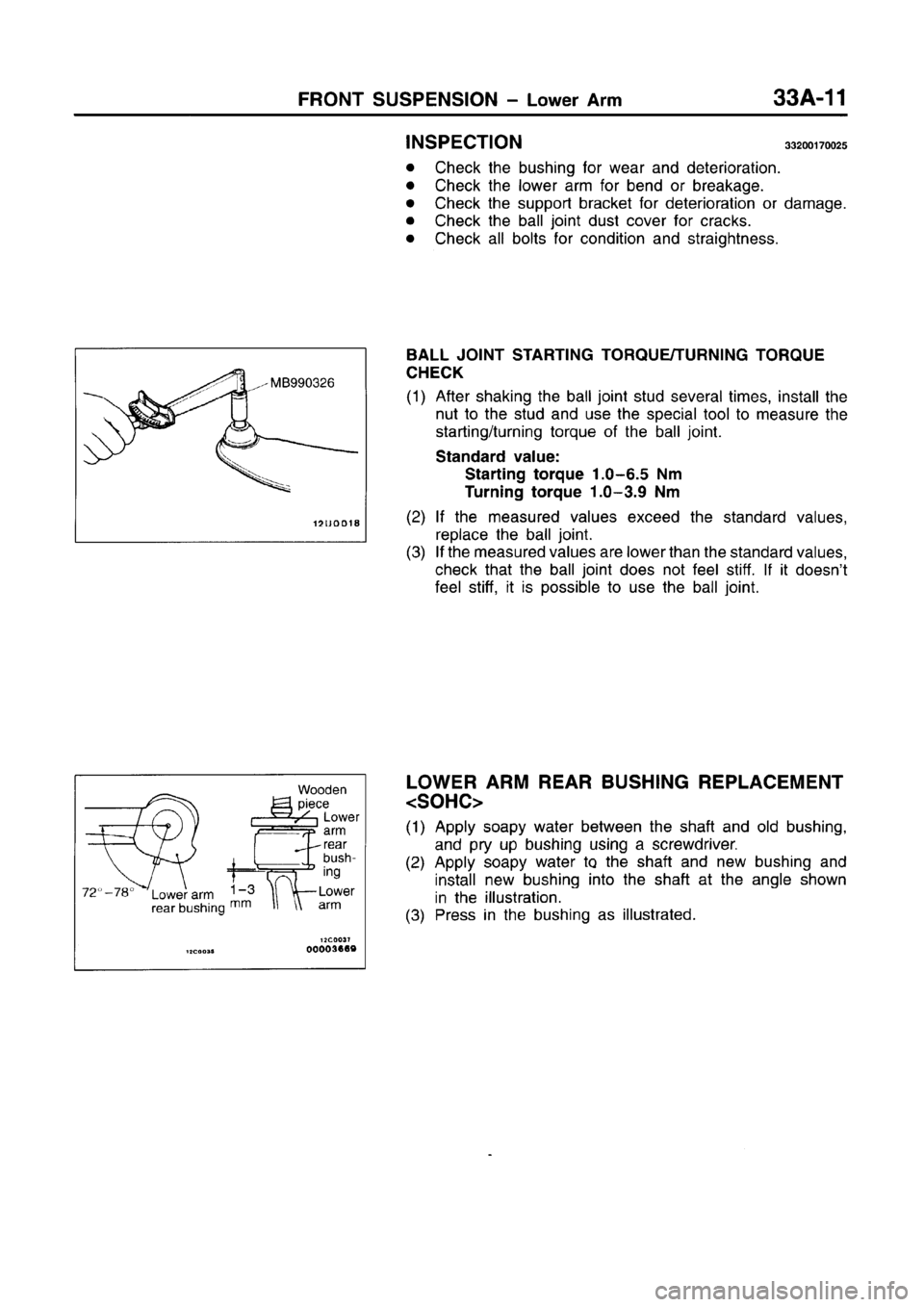 MITSUBISHI CARISMA 1996 Workshop Manual MITSUBISHI CARISMA 1996 Workshop Manual