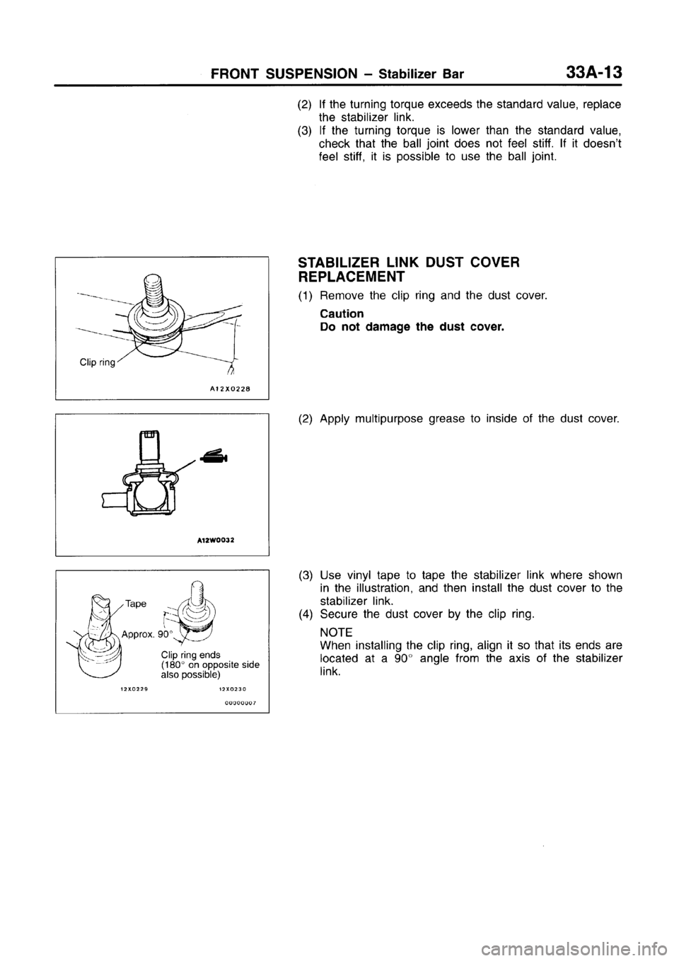 MITSUBISHI CARISMA 1996 Workshop Manual MITSUBISHI CARISMA 1996 Workshop Manual