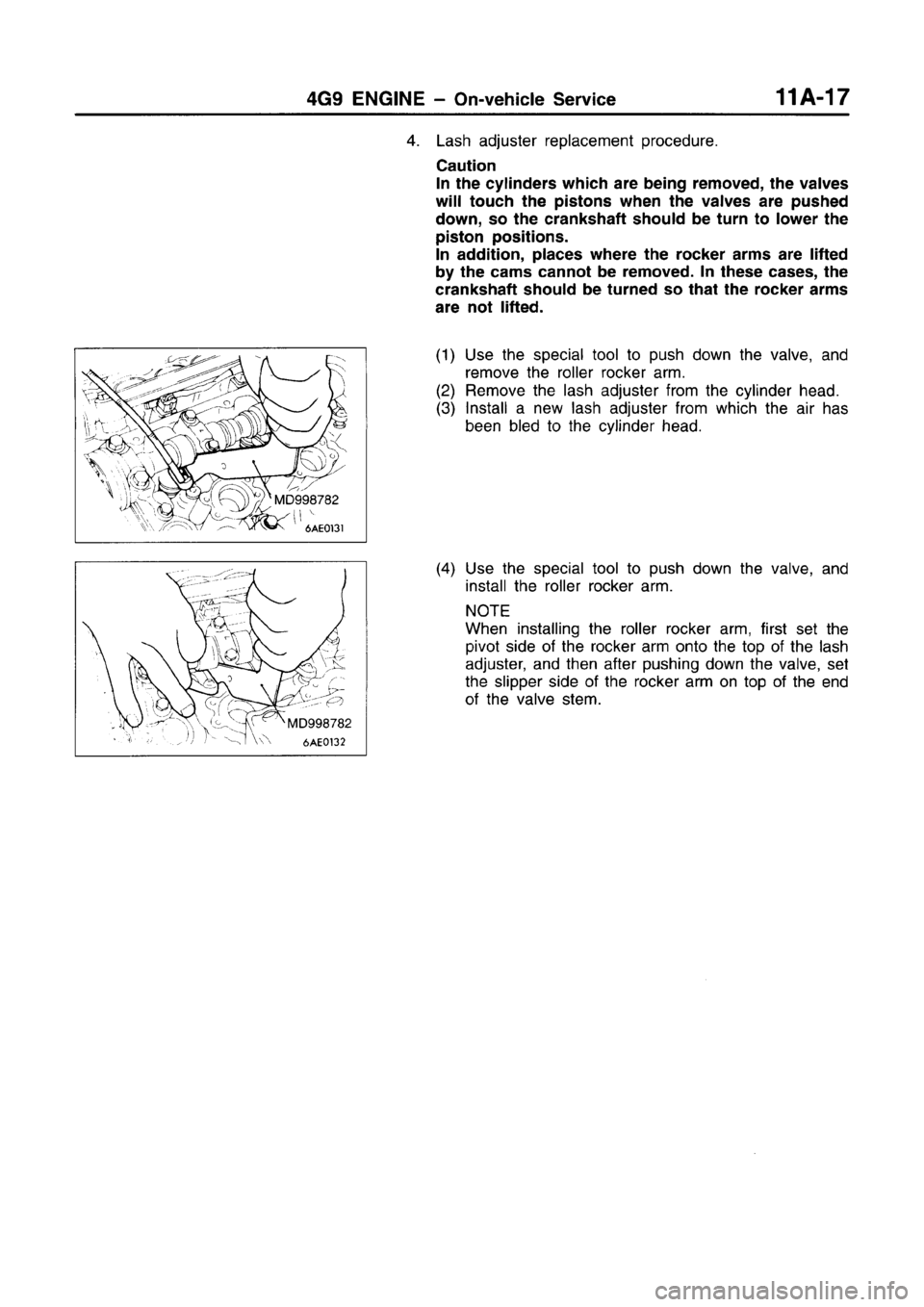 MITSUBISHI CARISMA 1996 Service Manual MITSUBISHI CARISMA 1996 Service Manual