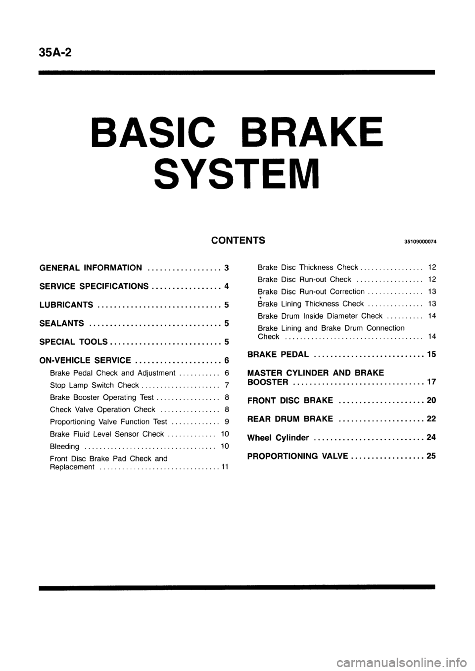 MITSUBISHI CARISMA 1996  Workshop Manual 
