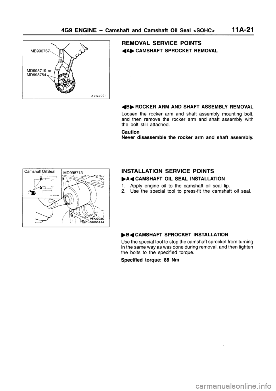 MITSUBISHI CARISMA 1996 Repair Manual MITSUBISHI CARISMA 1996 Repair Manual